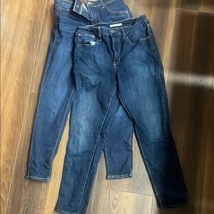 Levi's Blue Skinny Jeans Classic Denim